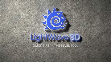 Lightwave 3D Quick Tips - The Bevel Tool 1