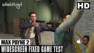 Max Payne 2: The Fall of Max Payne (Widescreen Mod) [PC HD @ 60fps] | Test.It...