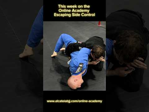Smashed from side? Problem isn’t effort, it’s details. #bjj #jiujitsu #sidecontrol #instuctuonals