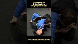 Smashed from side? Problem isn’t effort, it’s details. #bjj #jiujitsu #sidecontrol #instuctuonals