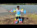 कमाल हो गया - We Made Balloon Man - Is It Possible to Swim With This Idea?