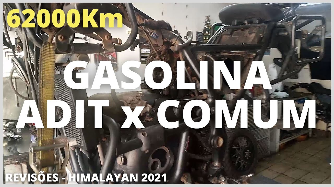 Revisão 62000Km e papo sobre GASOLINA | Royal Enfield Himalayan 2021