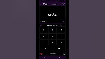 Math Tricks - Training mode - Square numbers ending in 5 - level 075 (Number Keyboard)