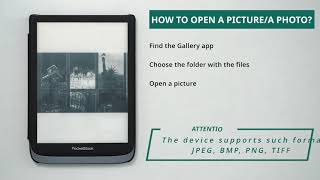 How to open a picture/a photo? PocketBook screenshot 2