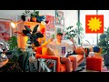 a graphic designer's apartment tour | prints, plants, funny man thumbnail
