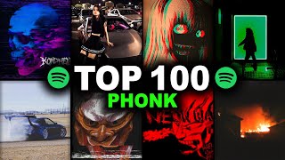 TOP 100 Most Streamed PHONK Songs on Spotify | January 2023