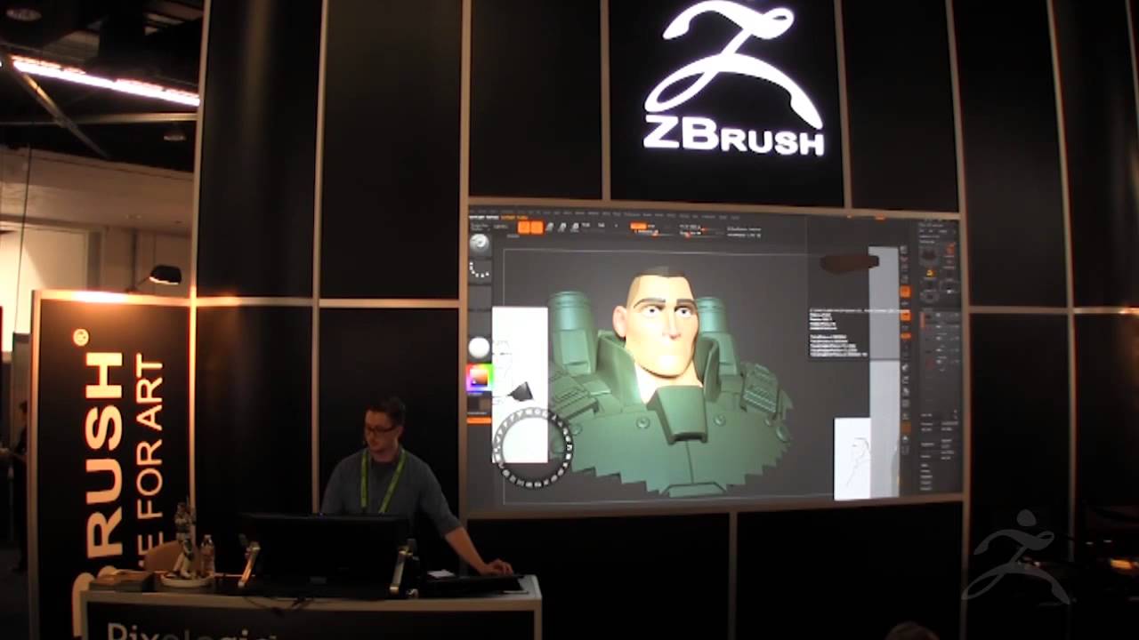 3d animation internships ZBrush at SIGGRAPH 2013-Walt Disney Animation Studios Part 2