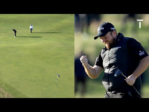 Shane Lowry makes 66-foot birdie at the famous Road Hole