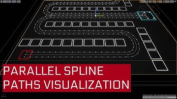 Unreal Engine | Tower Defense Starter Kit v2.7 | Parallel Spline Paths Calculation