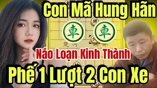 (Cờ Tướng 14/04) Con Mã Hung Hãn Phế Một Lượt 2 Con Xe Quá Dữ