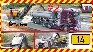 Wirtgen W 220 i & W 250 i  Sanierung B 14 LeutenbachNellmersbach, 15.08.2022. #2