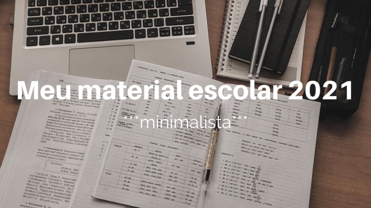 mostrando meus materiais minimalistas