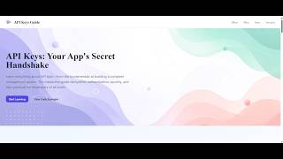 Building the Ultimate API Key Learning Platform for Developers 🚀 (MVP Walkthrough)