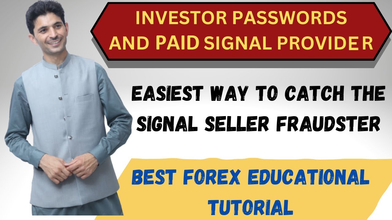 Investor Password, Paid Signals providers and Account managers | Tani Forex education Urdu tutorial