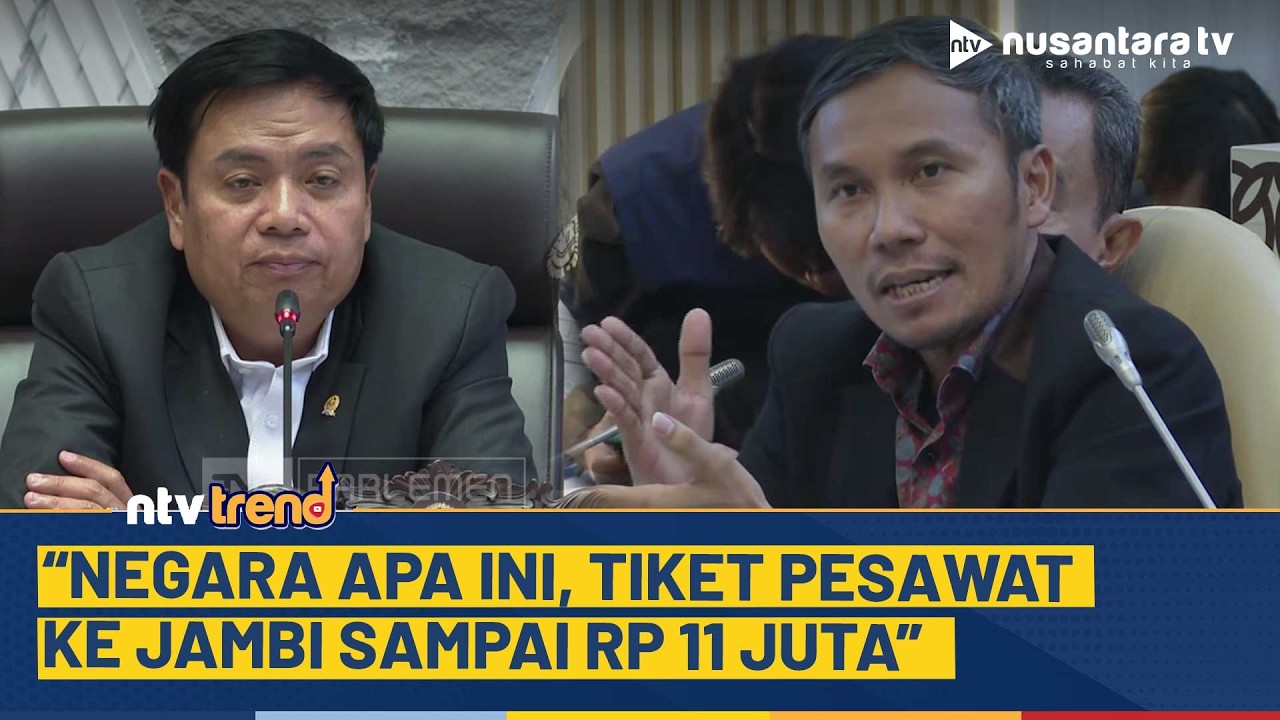 DPR Geram Tiket Pesawat Domestik Mahal, ke Jambi Tembus Rp11 Juta | NTV