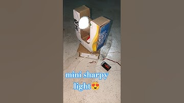 mini 5v  sharpy light home #shorts #experiment #sharpylight #diy