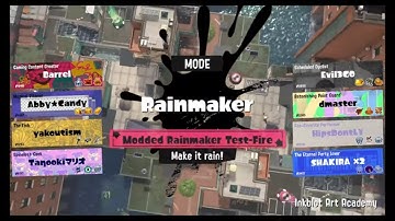 Splatoon 3 - Challenge Mode: Modded Rainmaker Test-Fire