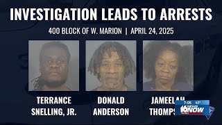 3 arrested after SWAT response near downtown South Bend