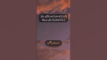 سورة ابراهيم الآية ١٩ و ٢٠ بصوت الشيخ محمد صديق المنشاوي