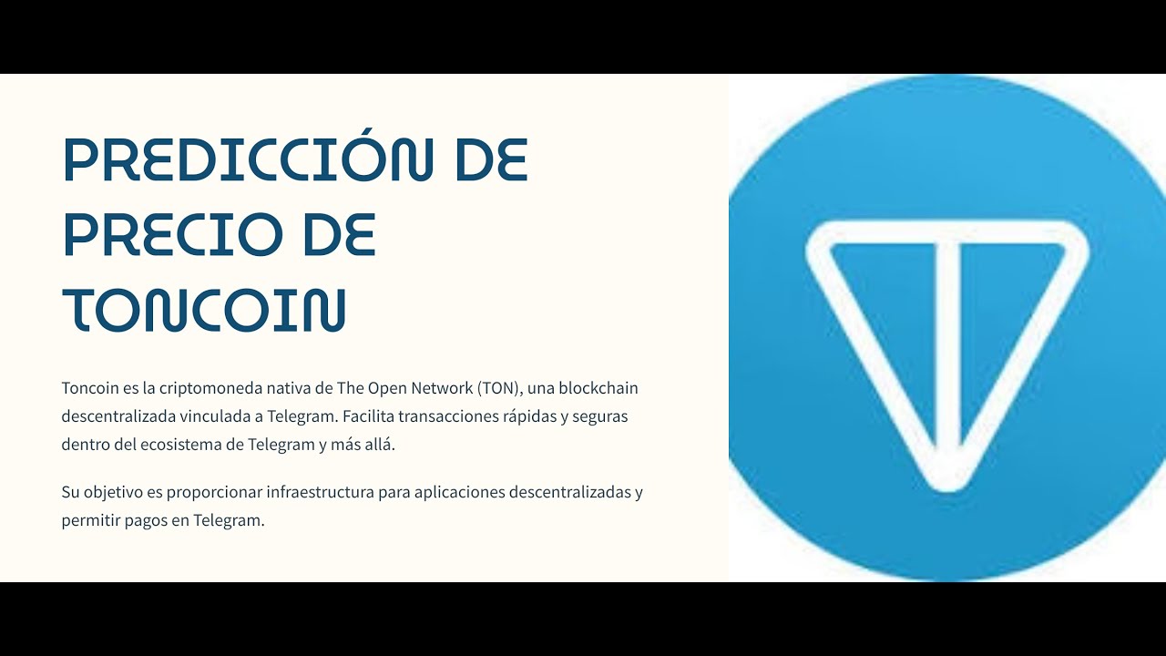 PREDICCIÓN DE PRECIO TON PRÓXIMO BULL RUN 2024 25