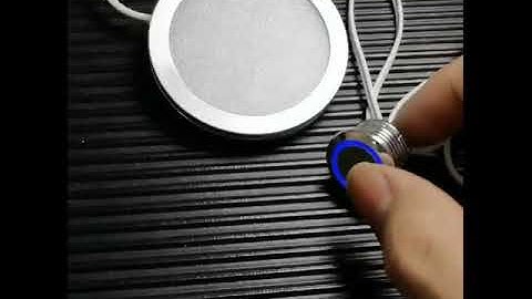 Công tắc cảm ứng chạm có dimmer cho LED dây 12-24V