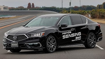 Honda Unveils Next-generation Technologies | Honda Sensing 360 & SENSING Elite