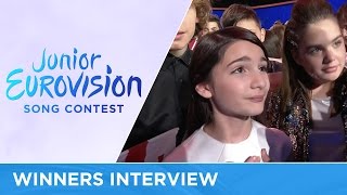 Interview with Mariam Mamadashvili - Winner of Junior Eurovision 2016
