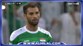 يحيى الشهرى ضد الـمنتخب العراقى