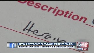 Manatee County facing drug overdose epidemic