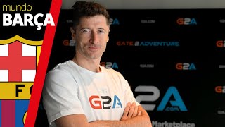 "Tengo clarísimo que estaré aquí la temporada que viene": Entrevista a ROBERT LEWANDOWSKI | BARÇA