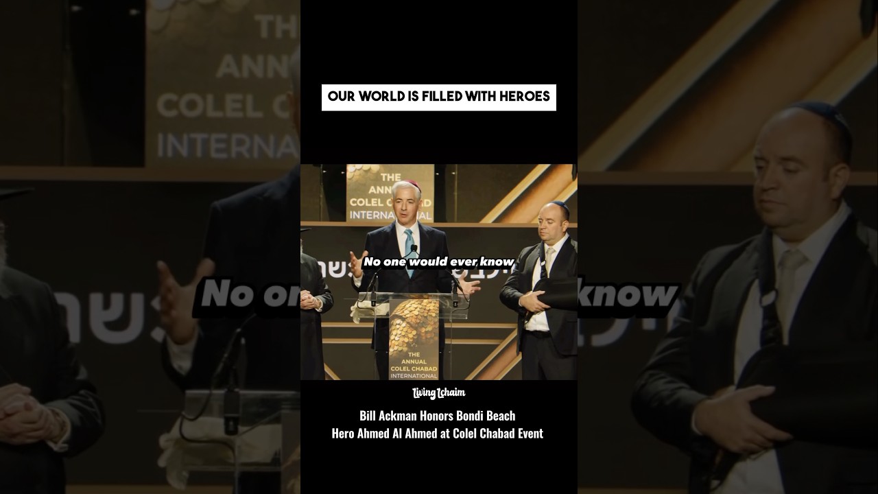 Bill Ackman Honors the Arab Man Who Saved Many Jews