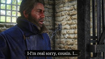If Arthur goes to Jail, Dutch Rescues Arthur from Jail! - RDR 2