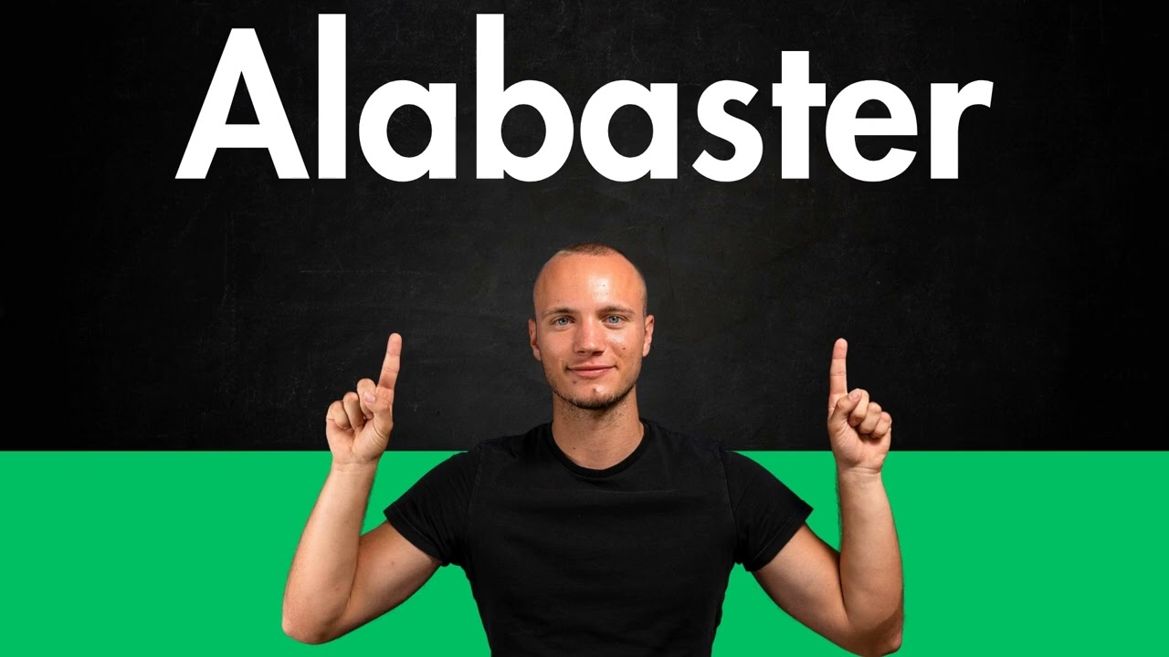 Как правильно произносить слово «алабастер»?