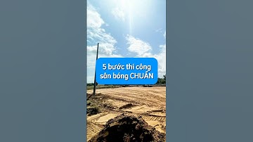 5 Bước thi công sân cỏ nhân tạo CHUẨN - phần nền hạ #thicongsanconhantao