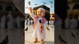 ๐ฅฐ๐ฅฐLabaik Allahuma Labaik Cute Baby ๐ฅฐ Hajj Muslim Baby #shortvideo #cutebaby #cute #baby #viralvideo