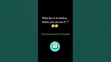 IQ Test what has to be broken before you can use it