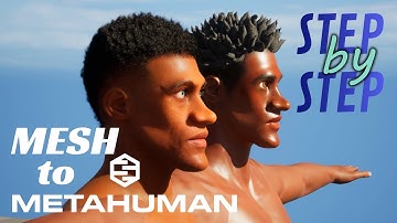 Mesh to MetaHuman with a CUSTOM Stylized CC4 Character (step-by-step)