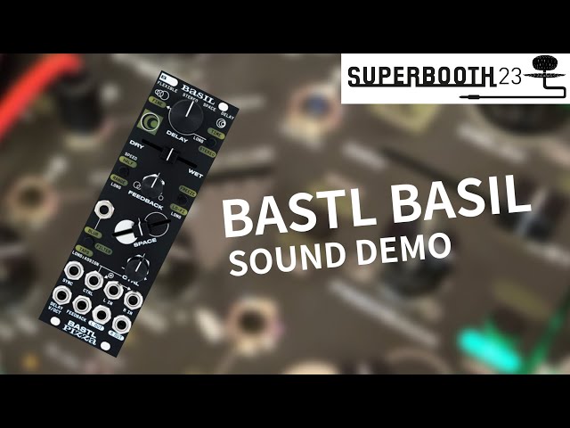 Bastl Instruments Basil Sound Demo - A Fun Stereo Delay Module