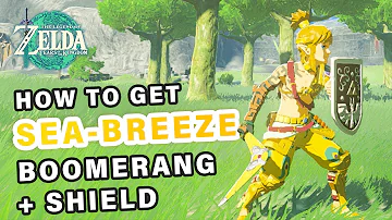 How to get Sea-Breeze Boomerang + Shield ► Zelda: Tears of the Kingdom