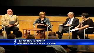 'Staying Sharp' event talks about keeping brain young