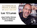 Las doce Lunas. Un estudio astrológico.