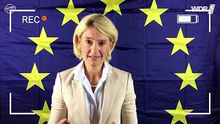 Antonia von Romatowski als Ursula von der Leyen – Uschi hat die Mehrheit