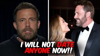 Ben Affleck Swears Off Dating After J.Lo Divorce – Shocking Reason Revealed