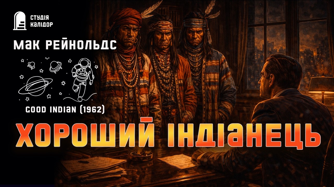 Мак Рейнольдс ХОРОШИЙ ІНДІАНЕЦЬ #фантастика #аудіокнигиукраїнською #химерне #гумор #дивне