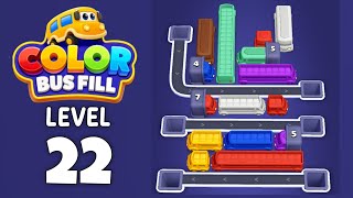 Color Bus Fill level 22 walkthrough solution 