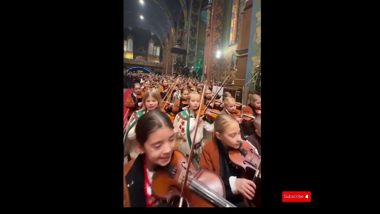 The Largest Traditional Polish music Concert in the world | Amazing [Talented Child Violinist]