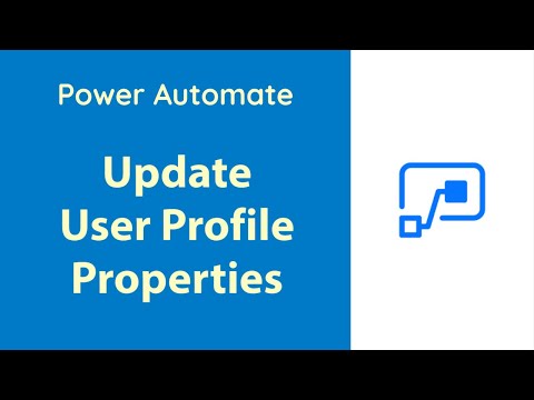PowerAutomate - Update User Profile Properties