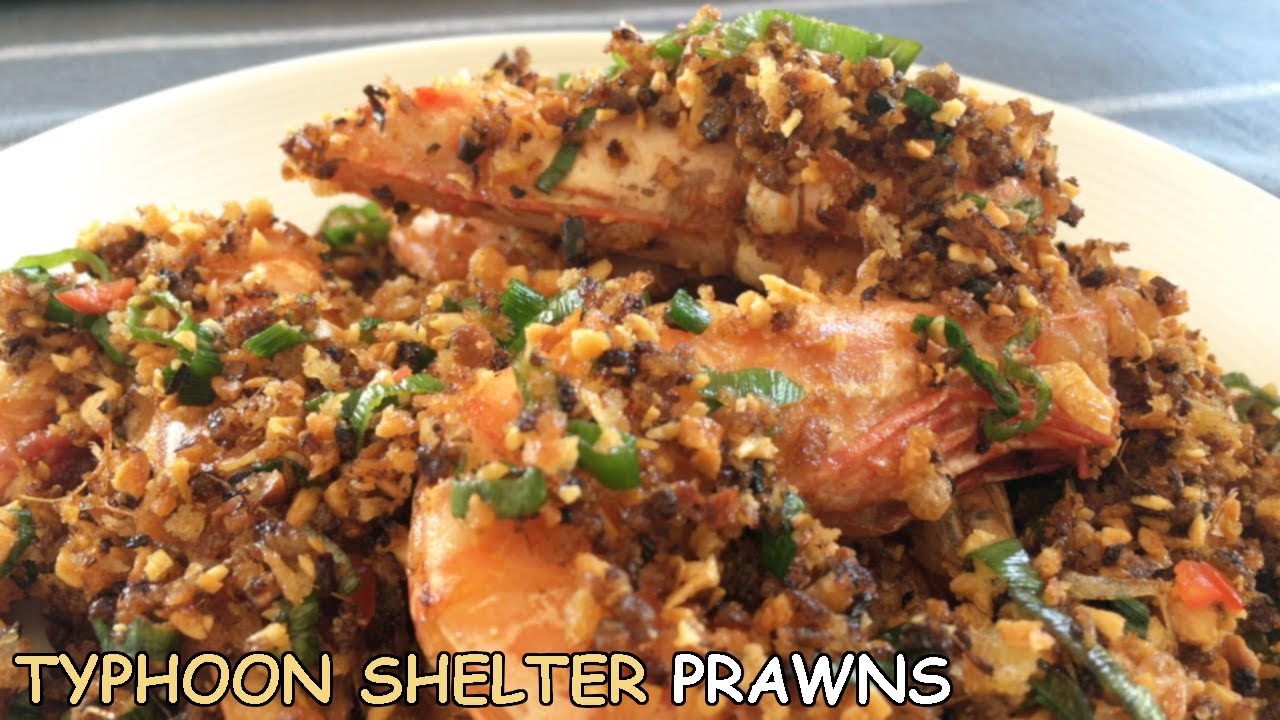 Typhoon Shelter Prawns Hong Kong Style Spicy Garlic Prawn Recipe