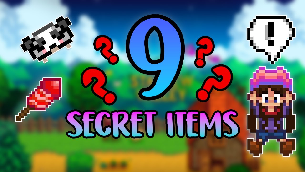 9 SECRET Items In Stardew Valley YouTube 9-secret-items-in-stardew-valley-youtube