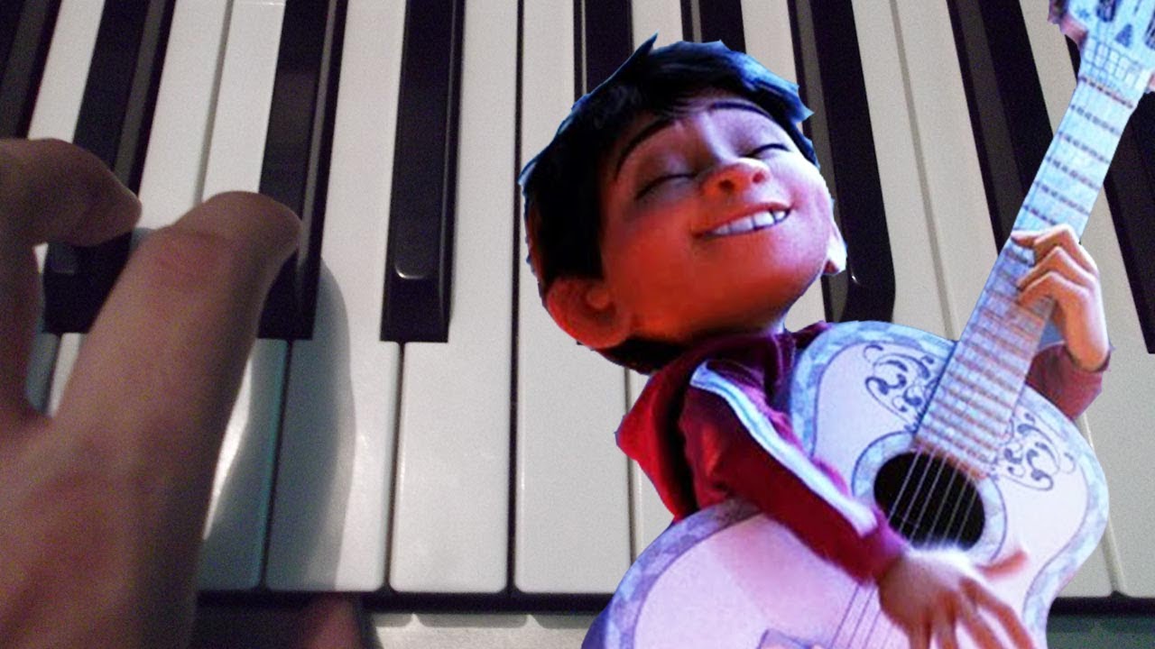 Recuerdame / Coco / Piano / Tutorial / Notas Musicales - YouTube